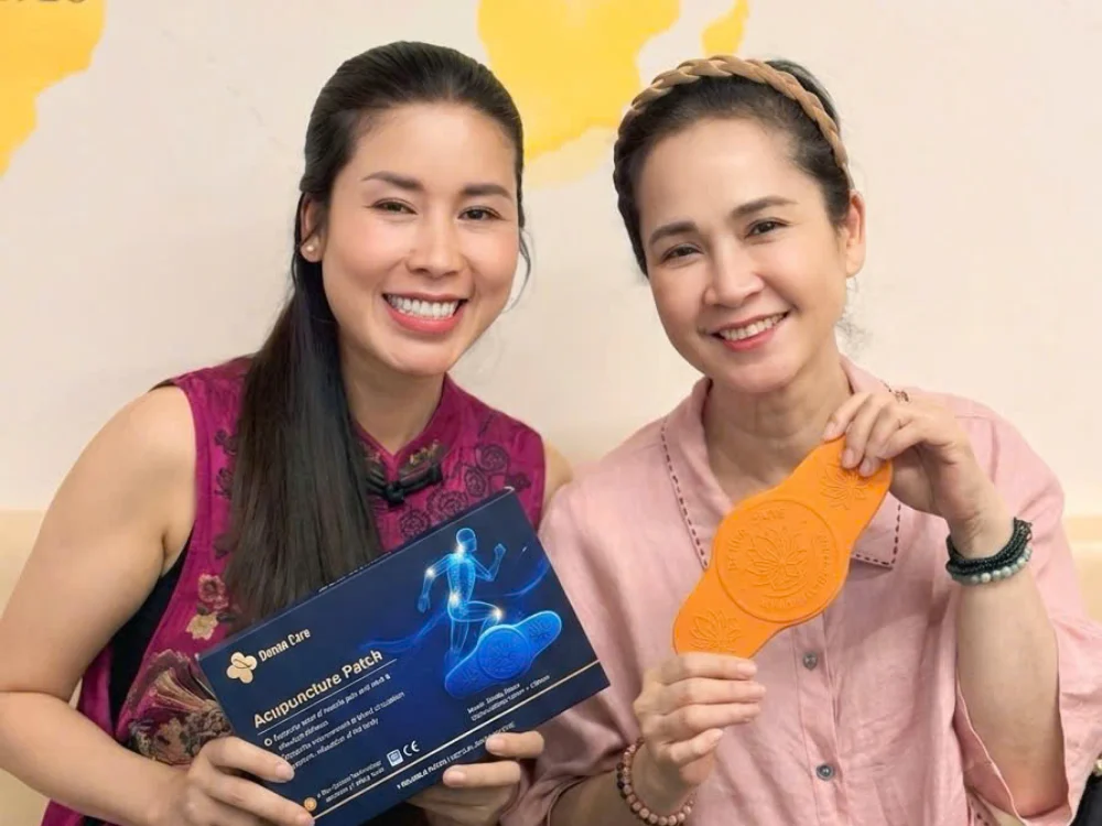 NSND Lan Hương (Hương Bông) tin dùng Miếng Dán Điện Sinh