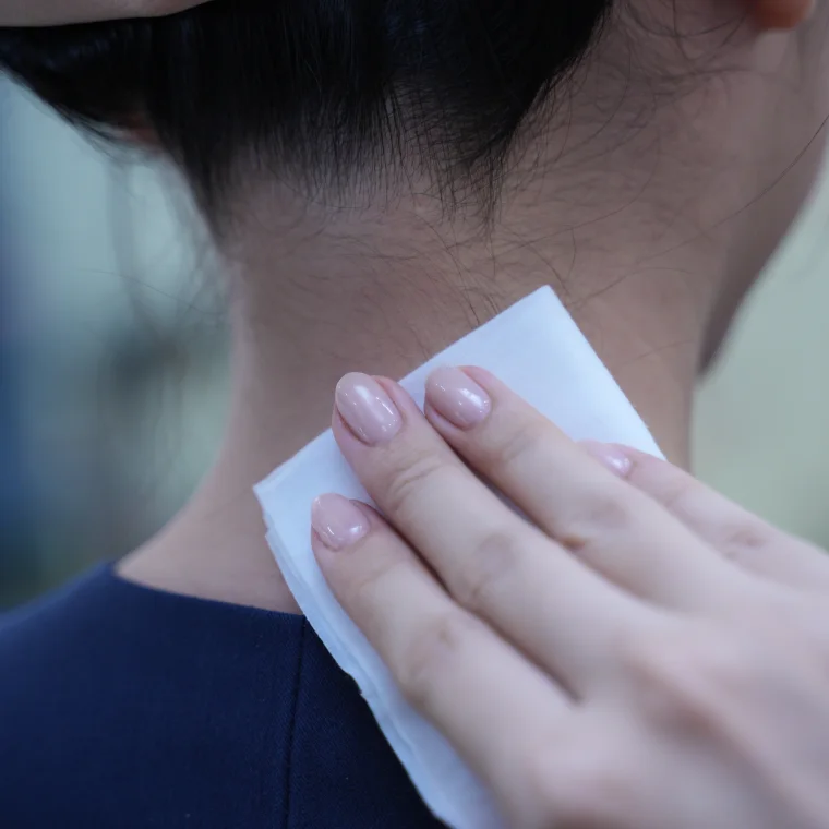 Chuẩn bị vùng da