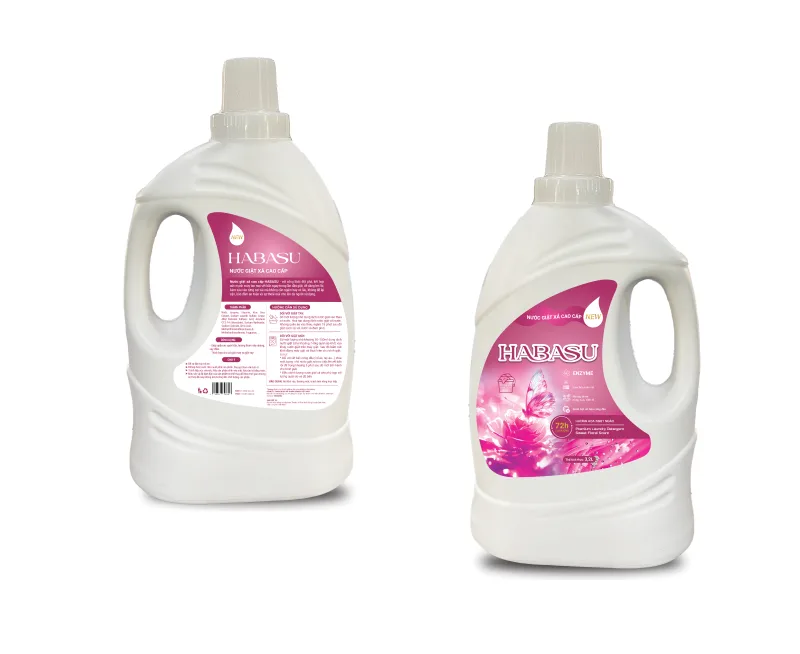 Nước Giặt Xả HaBaSu Hồng (3.2L)