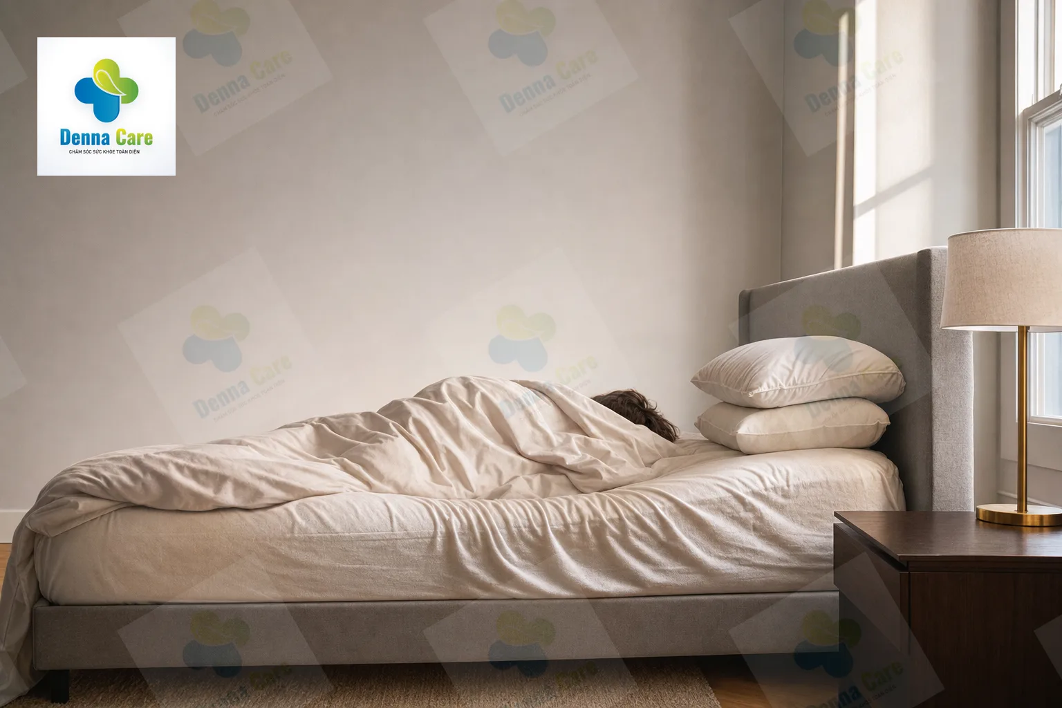 Minh họa tư thế và cách kê gối sai dễ làm đau lưng nặng hơn